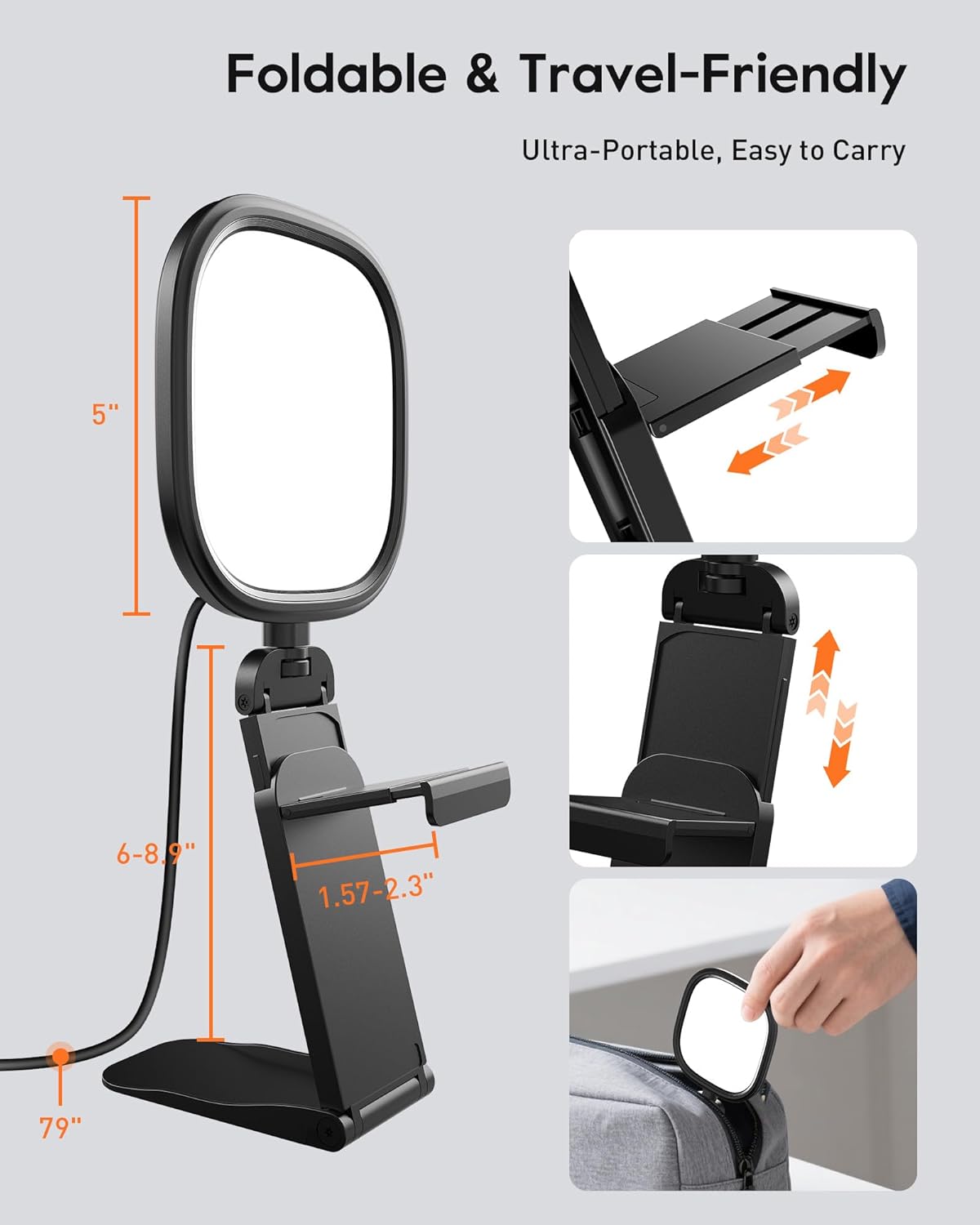 Thumbnail 6 de Upgraded Ring Light for Laptop 5in