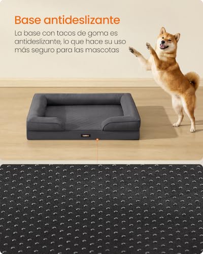 Thumbnail 7 de Feandrea Cama para Perro Grande Ortopédica Lavable 89 x 63 x 16 cm