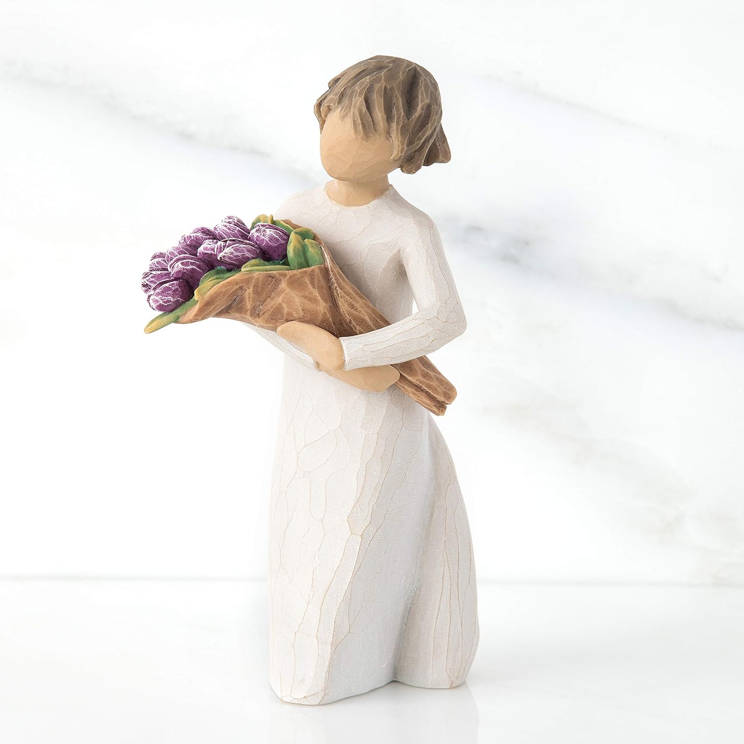 Thumbnail 1 de Willow Tree Surprise Figurine von Susan Lordi – handgefertigte Liebesdarstellung in Geschenkbox