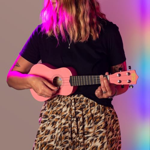 Detalle de Mad About SU8 Soprano Ukulele - Pink