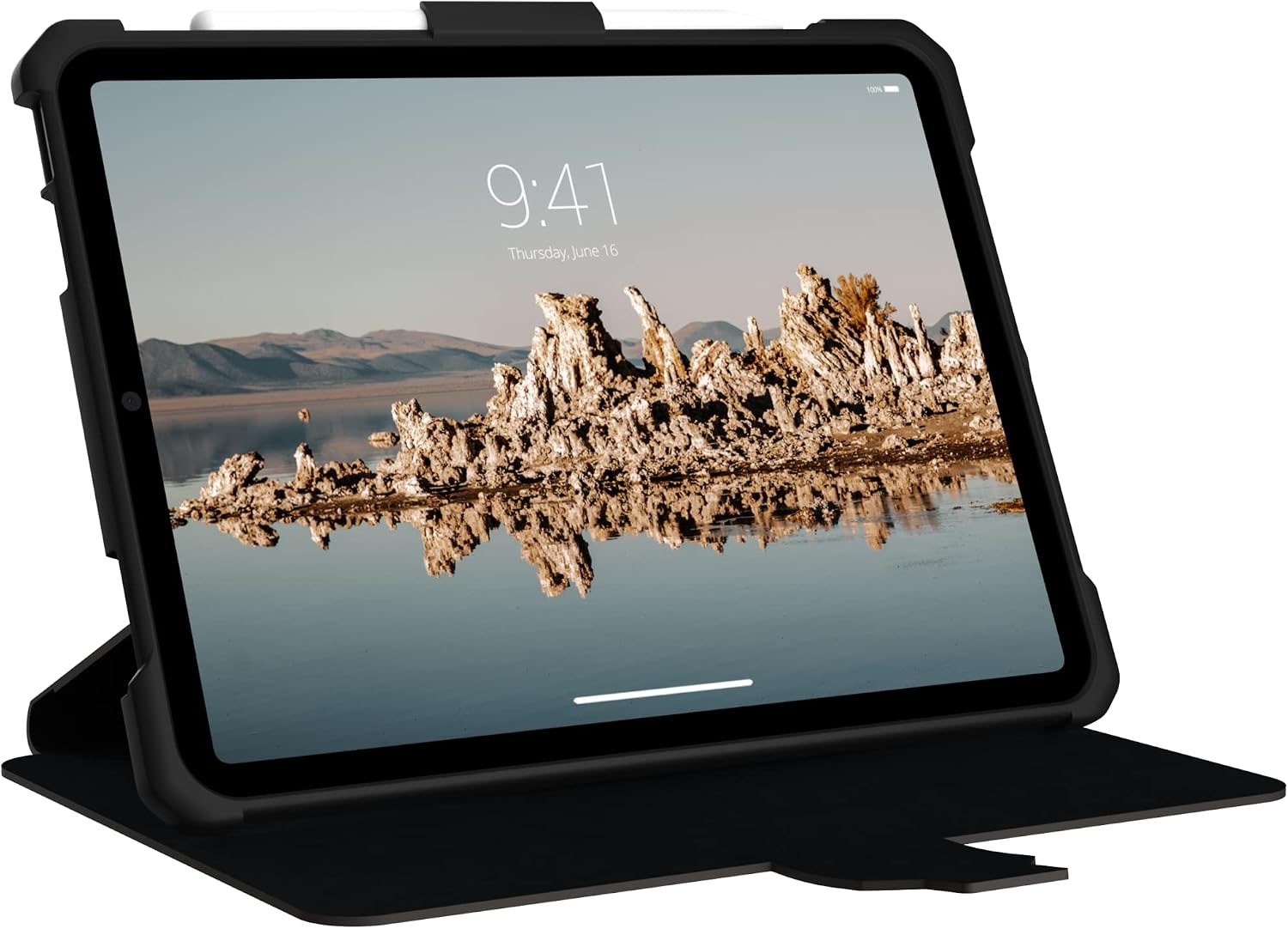 Detalle 2 de UAG Metropolis SE – etui do iPada 10. gen. z podstawką i uchwytem na Apple Pencil