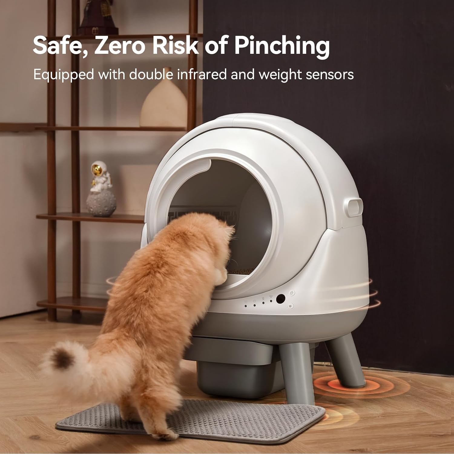 Detalle 2 de ZHMZ Automatic Litter Box G1