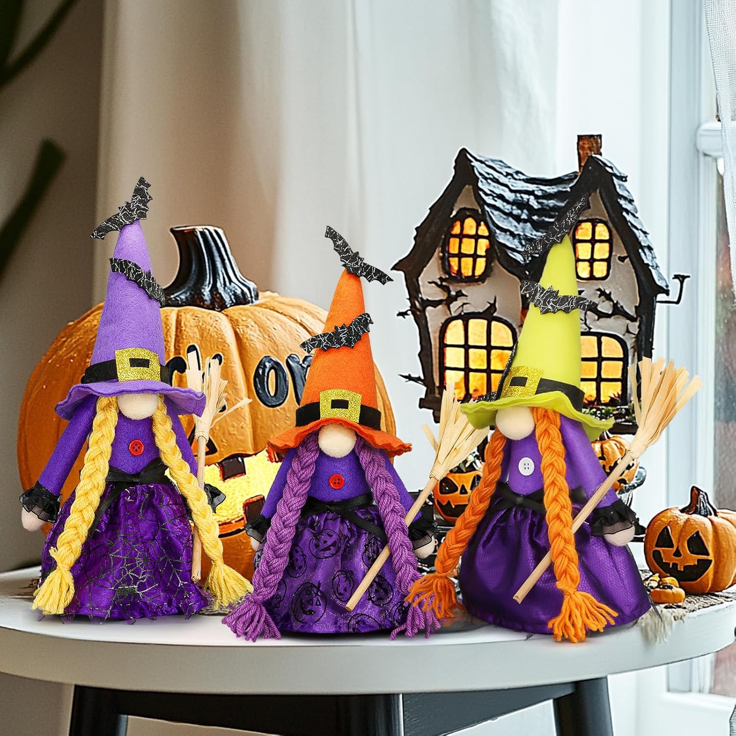 Thumbnail 6 de Lovinland Halloween Gnome Decor, Purple
