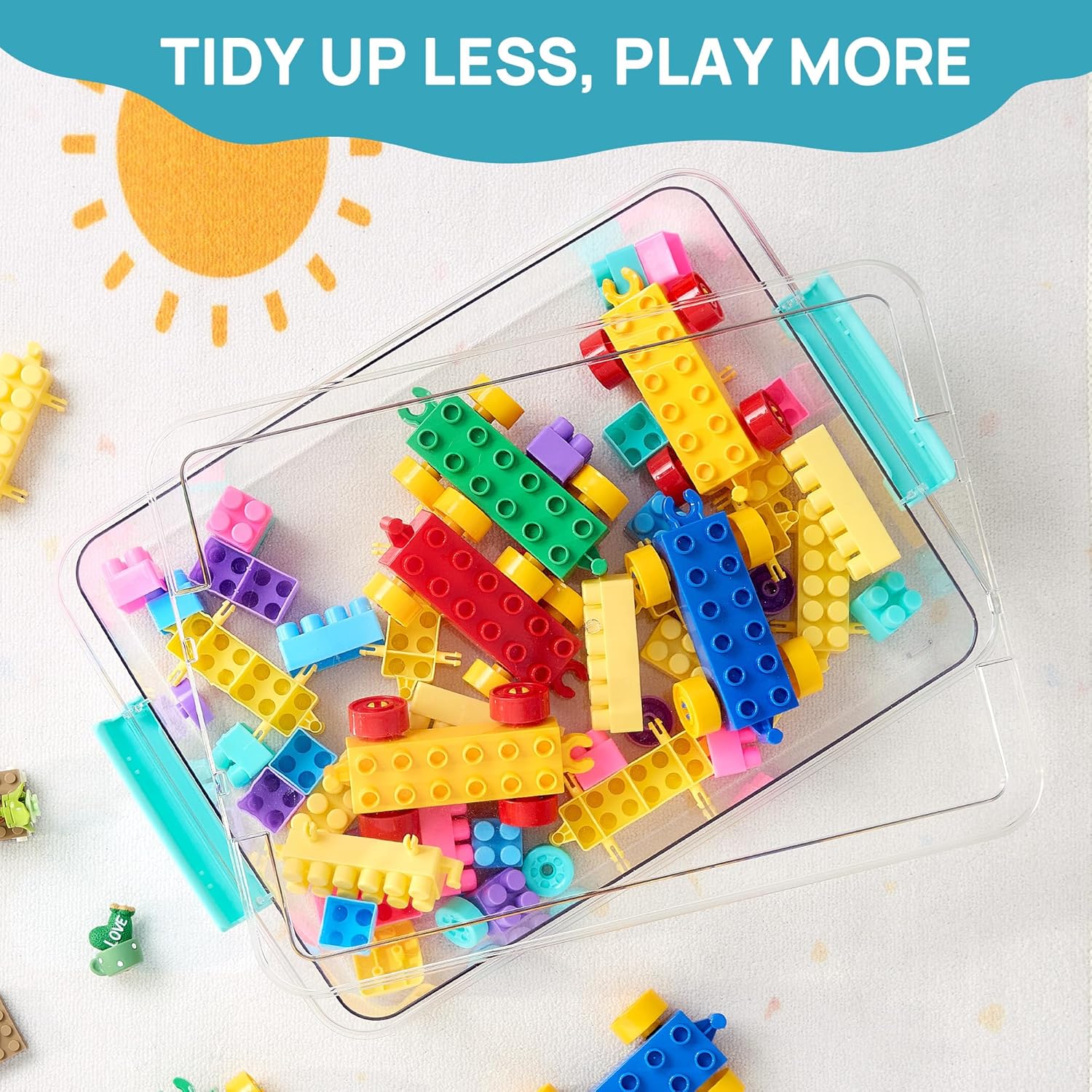 Thumbnail 5 de Vtopmart 6 Qt Plastic Storage Bins 📦