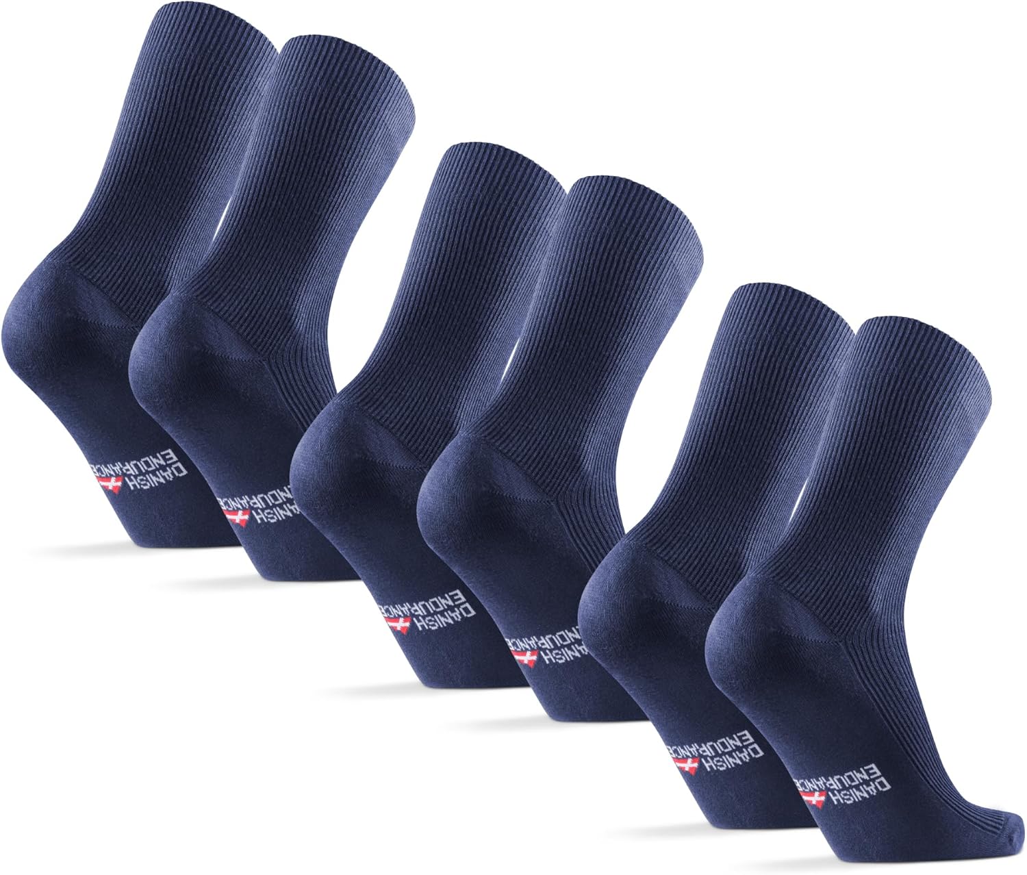 Detalle de Chaussettes diabétiques Danish Endurance 3 paires ⚙
