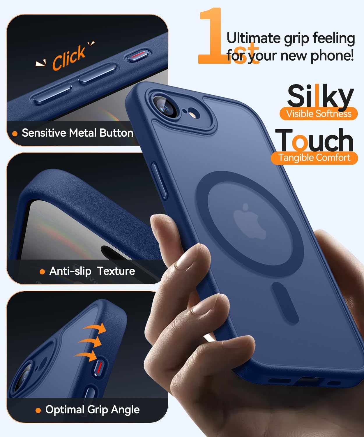 Thumbnail 4 de CANSHN Magnetic iPhone 16e Case 6.1 inch