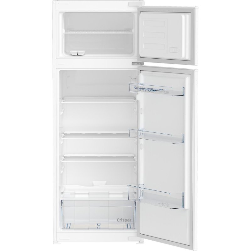 Detalle 2 de Frigorífico Beko Integrable 144 cm 220 L – Blanco LED con Alarma y Top Freezer