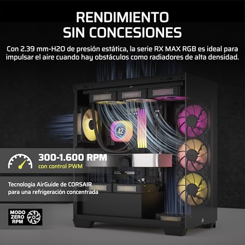 Detalle 2 de CORSAIR iCUE Link RX140 MAX Ventilador 140 mm