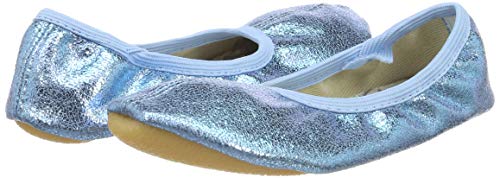 Thumbnail 6 de Beck Mädchen Basic Glitzer Gymnastikschuhe Blau – Größe 30 EU