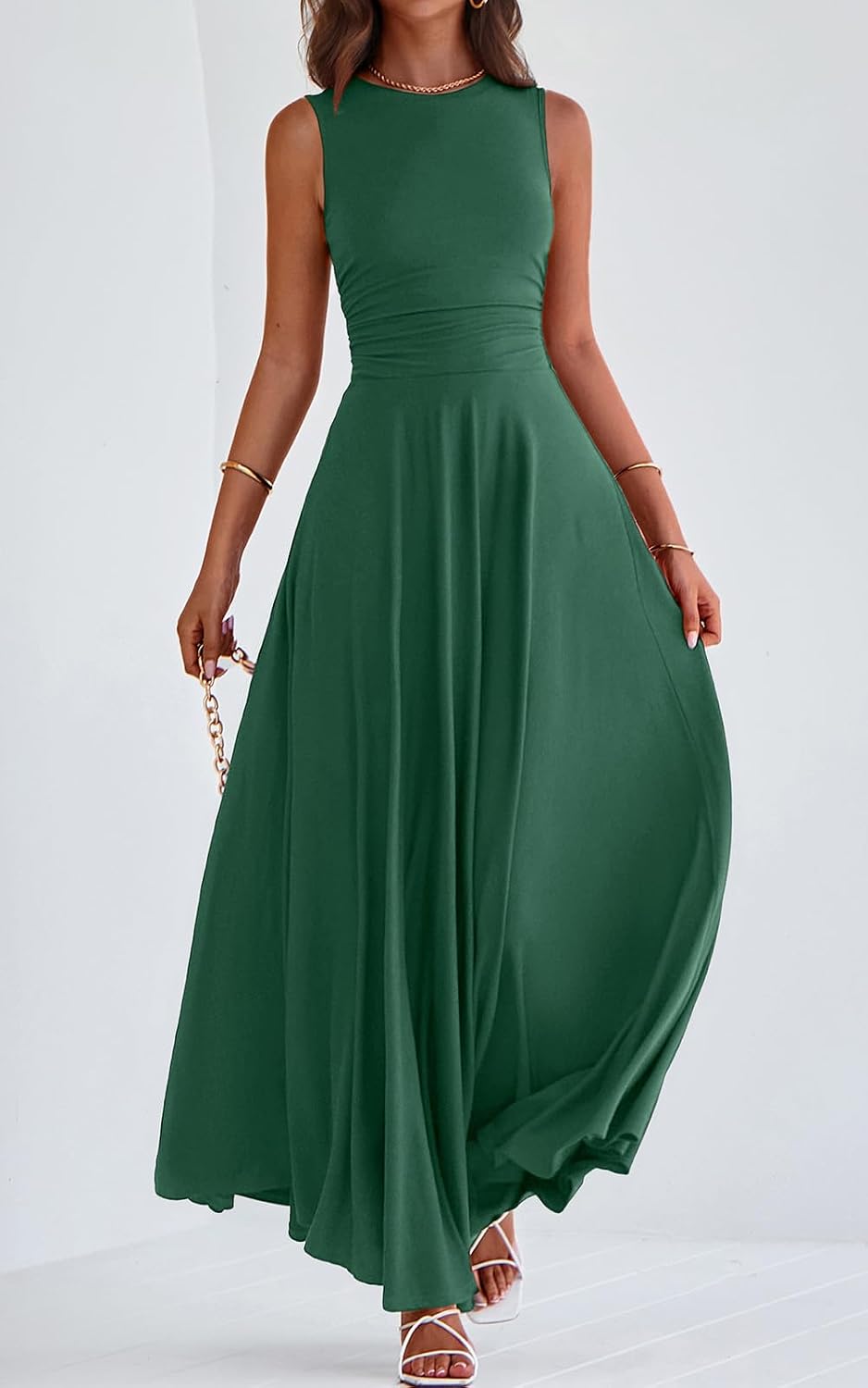 Thumbnail 3 de PRETTYGARDEN Spring A-Line Maxi Dress S