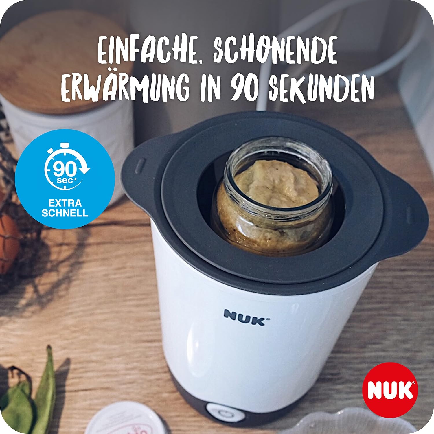 Detalle 2 de NUK Thermo Express Plus Flaschenwärmer 90s