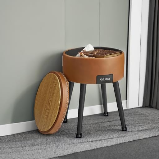 Detalle de VASAGLE Storage Ottoman ULOM005K01
