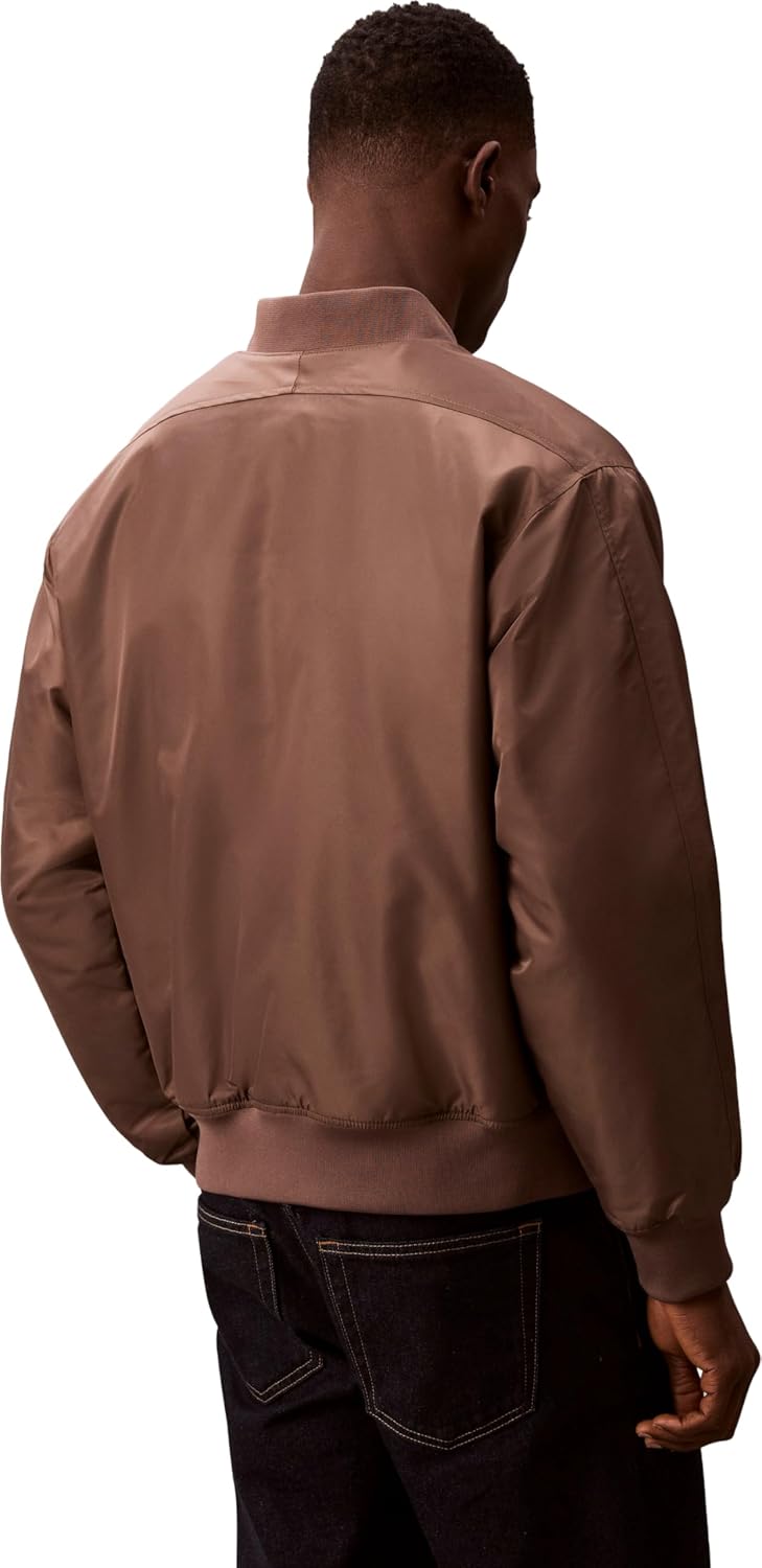 Detalle 2 de Calvin Klein LS Jeans Hero Bomber LV04RC526G da uomo: giacca bomber per look casual