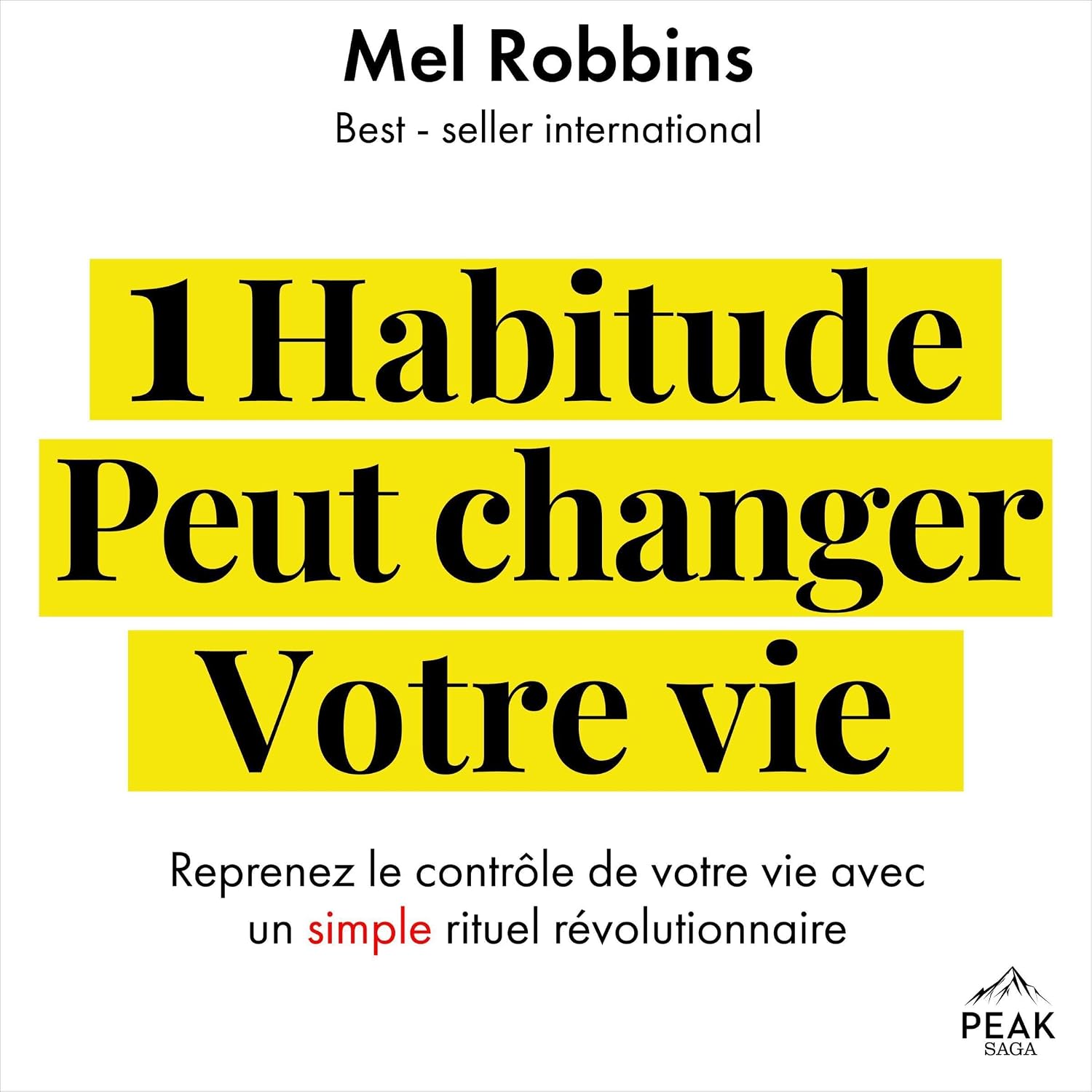 Detalle de Mel Robbins, One Habit Can Change Your Life Audiobook, Unabridged