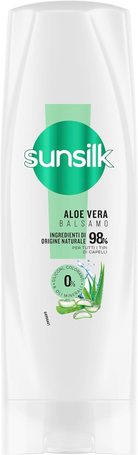 Detalle 2 de Sunsilk Balsamo Olio d’Argan e di Mandorle – Rinforzo per Capelli Fragili e Sciupati, 200 ml
