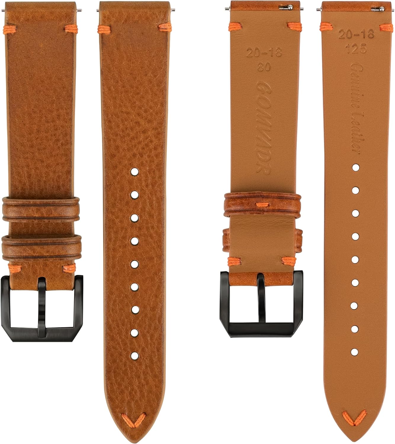 Detalle 1 de Gomvadr Quick Release Lederarmband 16 mm