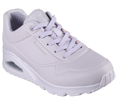 Thumbnail 4 de Skechers Damen Uno Stand On Air Sneaker Lavender Durabuck Mesh (Größe 42 EU)