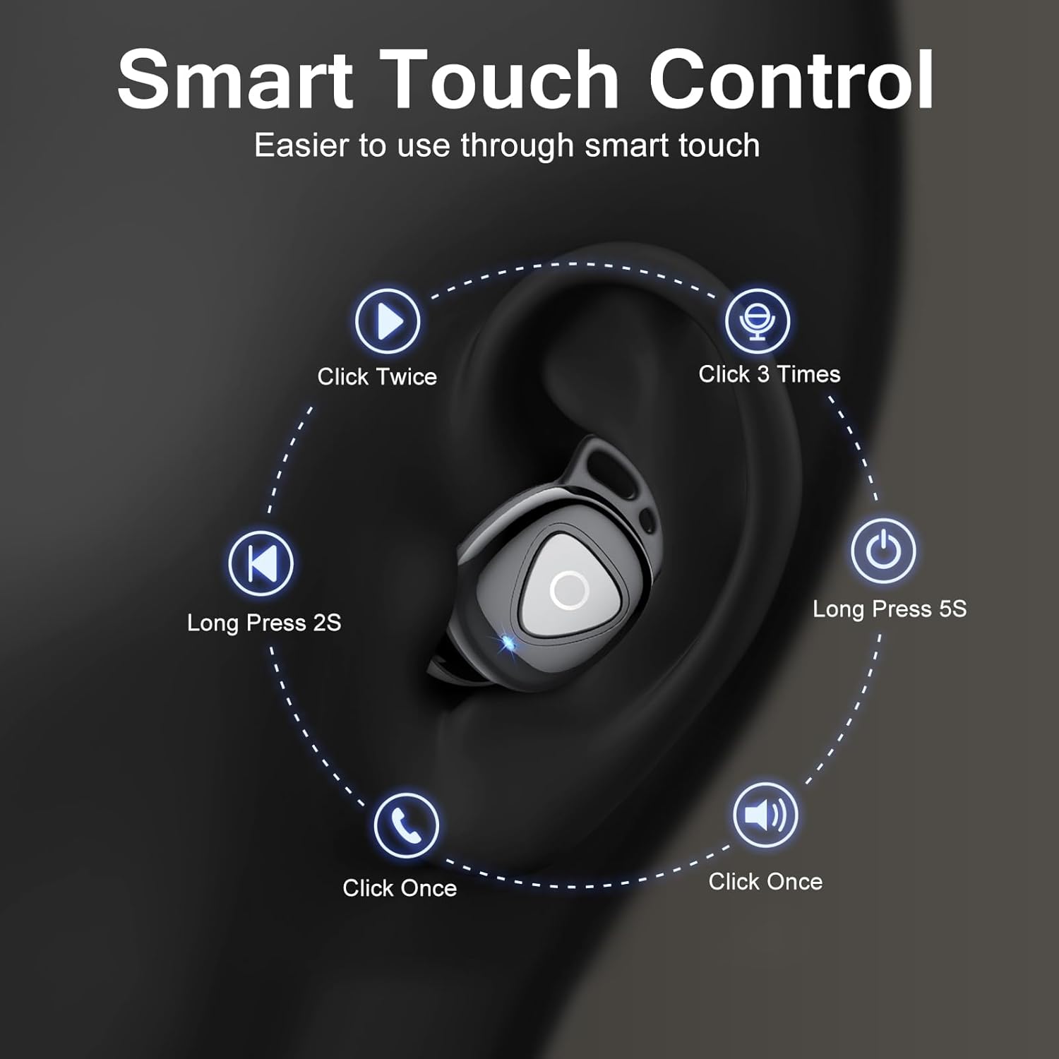 Thumbnail 4 de Q16 Wireless Earbuds 40H battery