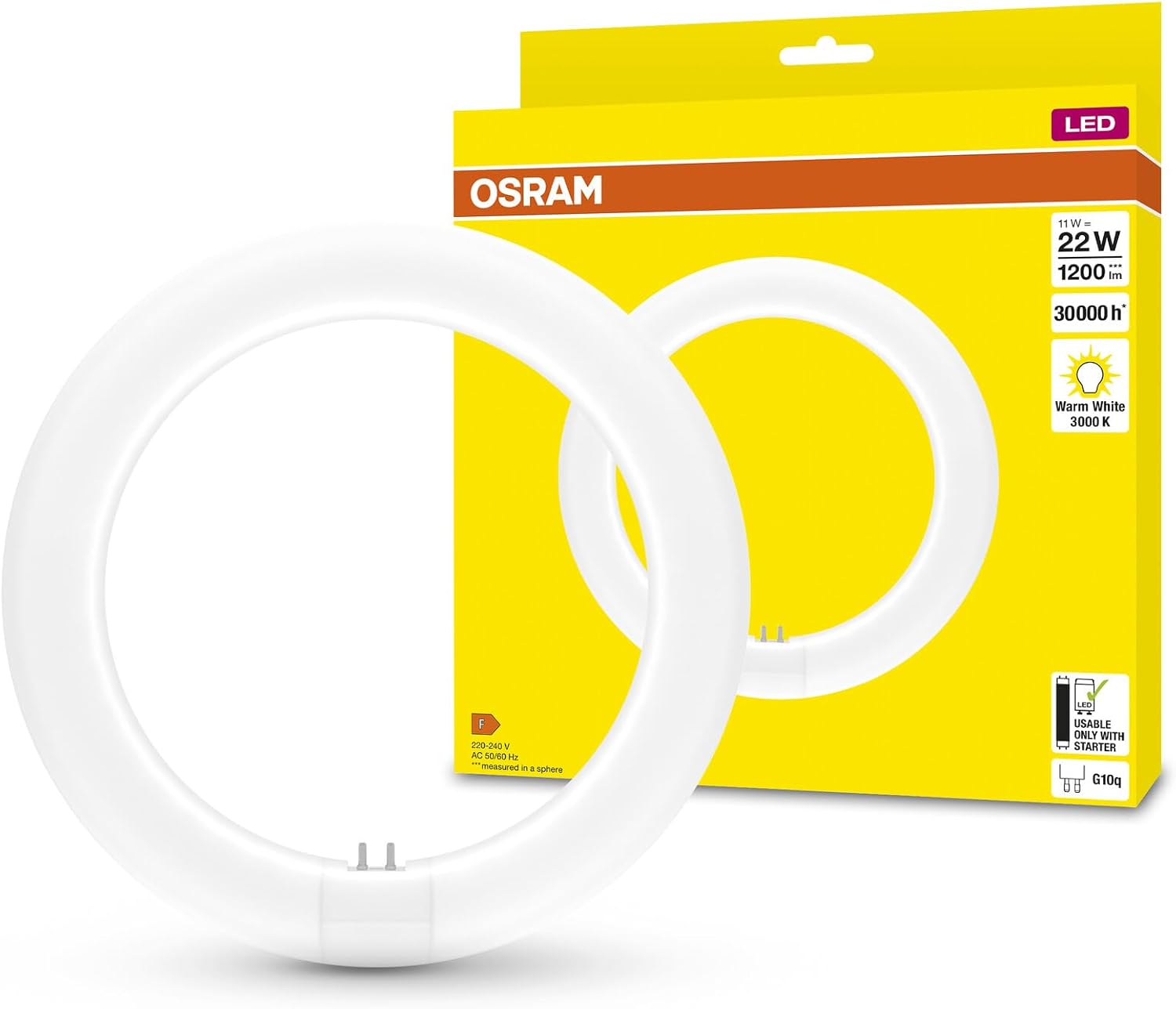 Thumbnail 6 de OSRAM LED TUBE T9C EM 32 – Tubo LED circolare 18.3W, 2200 lm, 4000K