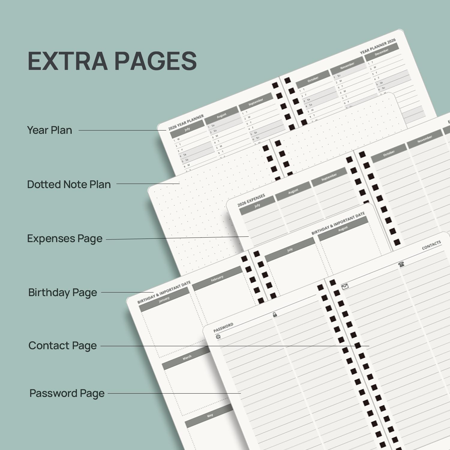 Thumbnail 4 de POPRUN Pocket Planner 2026–2027