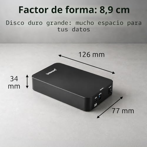 Thumbnail 5 de Intenso HDD Externo 6031516 8 TB 3,5" USB 3.0 Negro