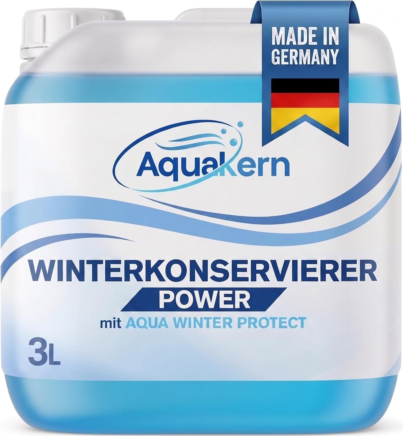 Detalle de AQUAKERN Winterkonservierer Pool Power 5L – mit Aqua Winter Protect