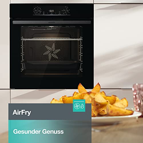 Thumbnail 13 de Gorenje OptiBake BOS6737 E02B Einbau-Backofen – 77 L, AquaClean, Heißluft, ExtraSteam, AirFry, PerfectGrill, Pizzamode 300°C