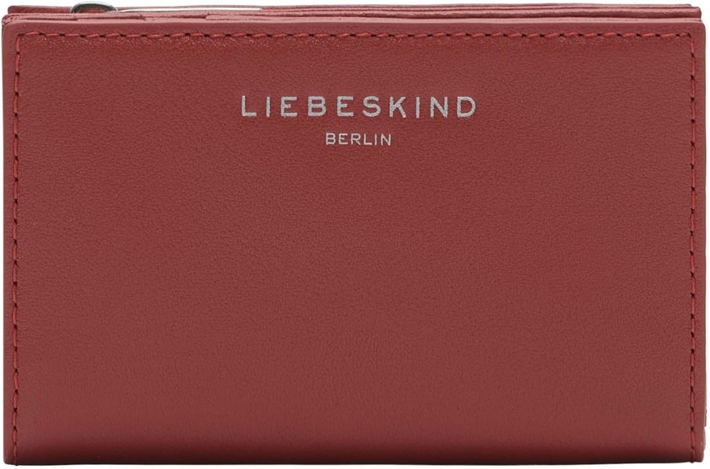 Detalle de Liebeskind Berlin Lilith Wallets S Soft Nappa Russet – kompakte Eleganz aus Weichem Nappa