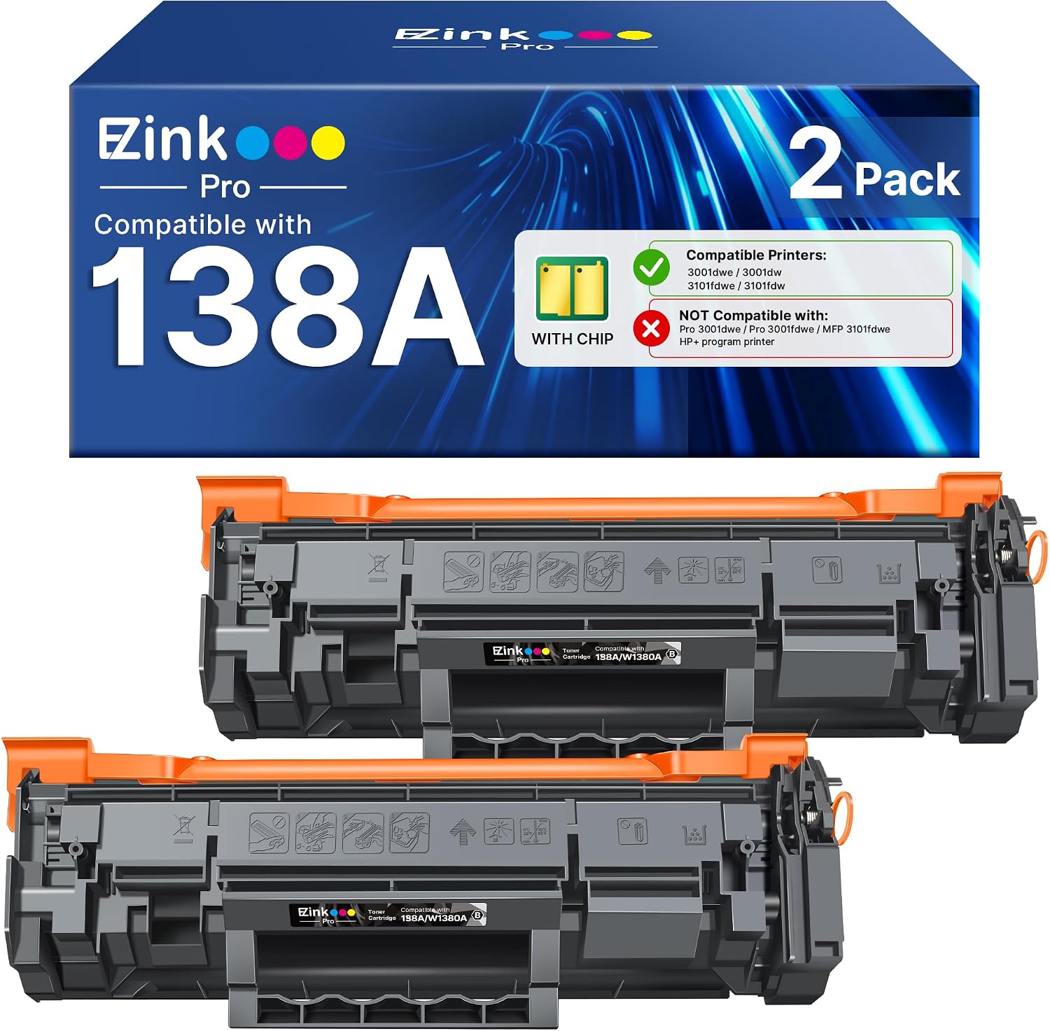 Detalle de E-Z Ink Toner Cartridge 138A
