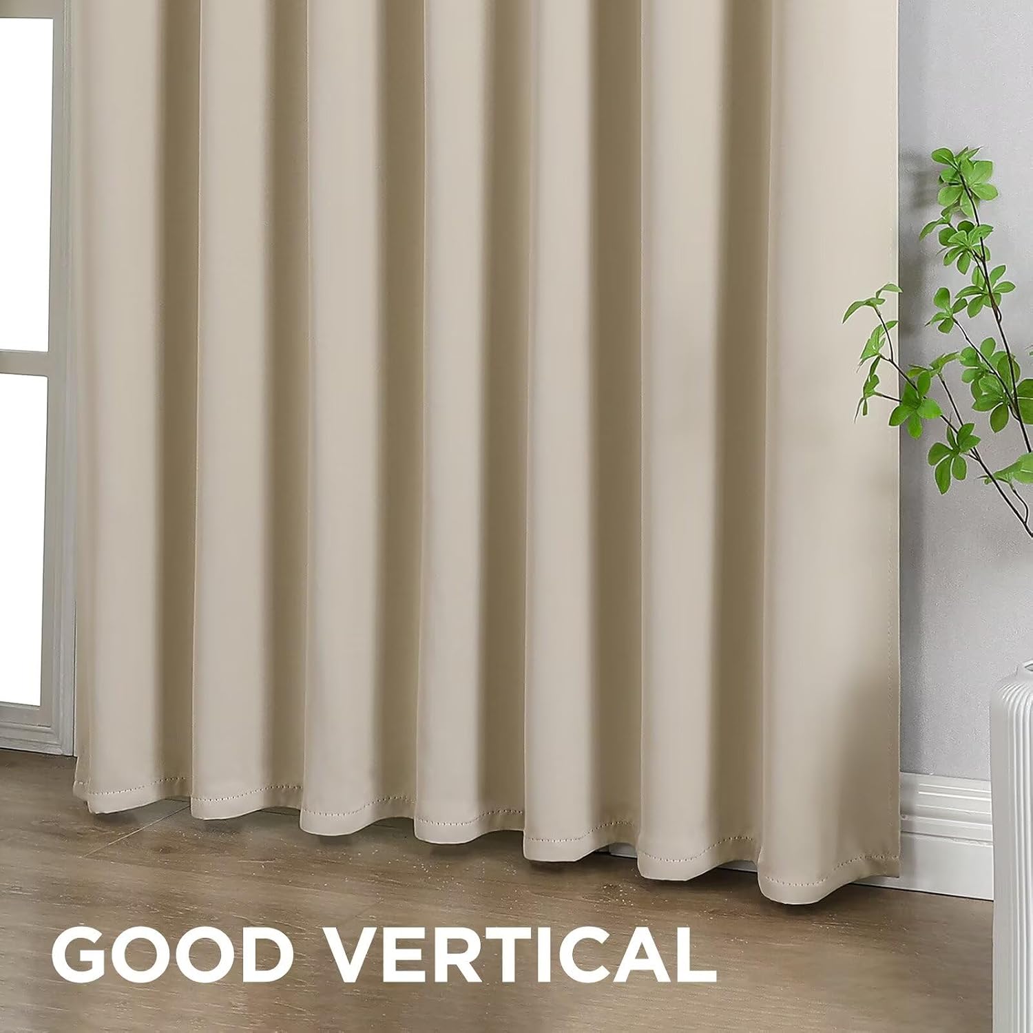 Detalle de Joydeco Blackout Curtains 90-Inch