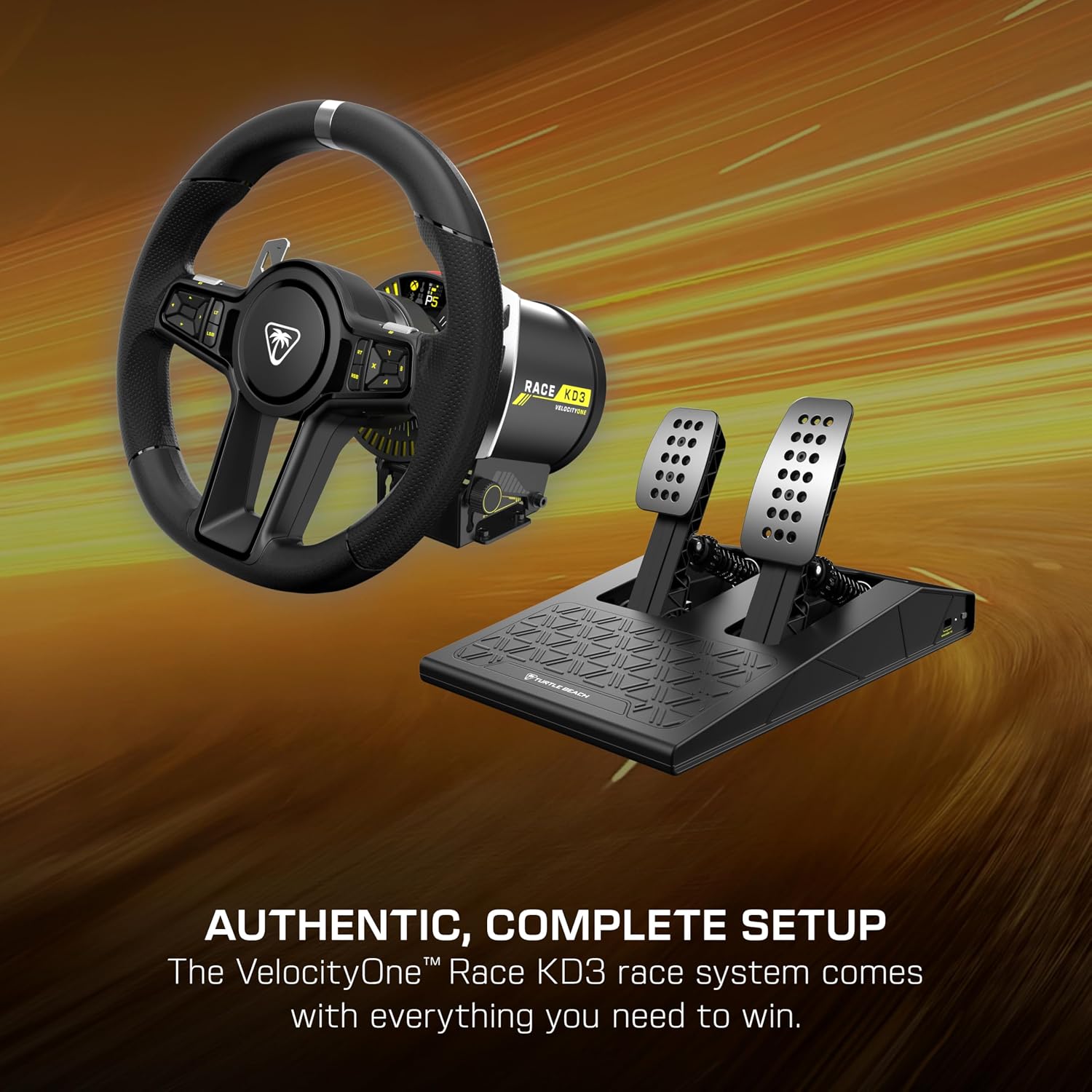 Detalle 2 de Turtle Beach VelocityOne Race KD3 volant 3,2 Nm