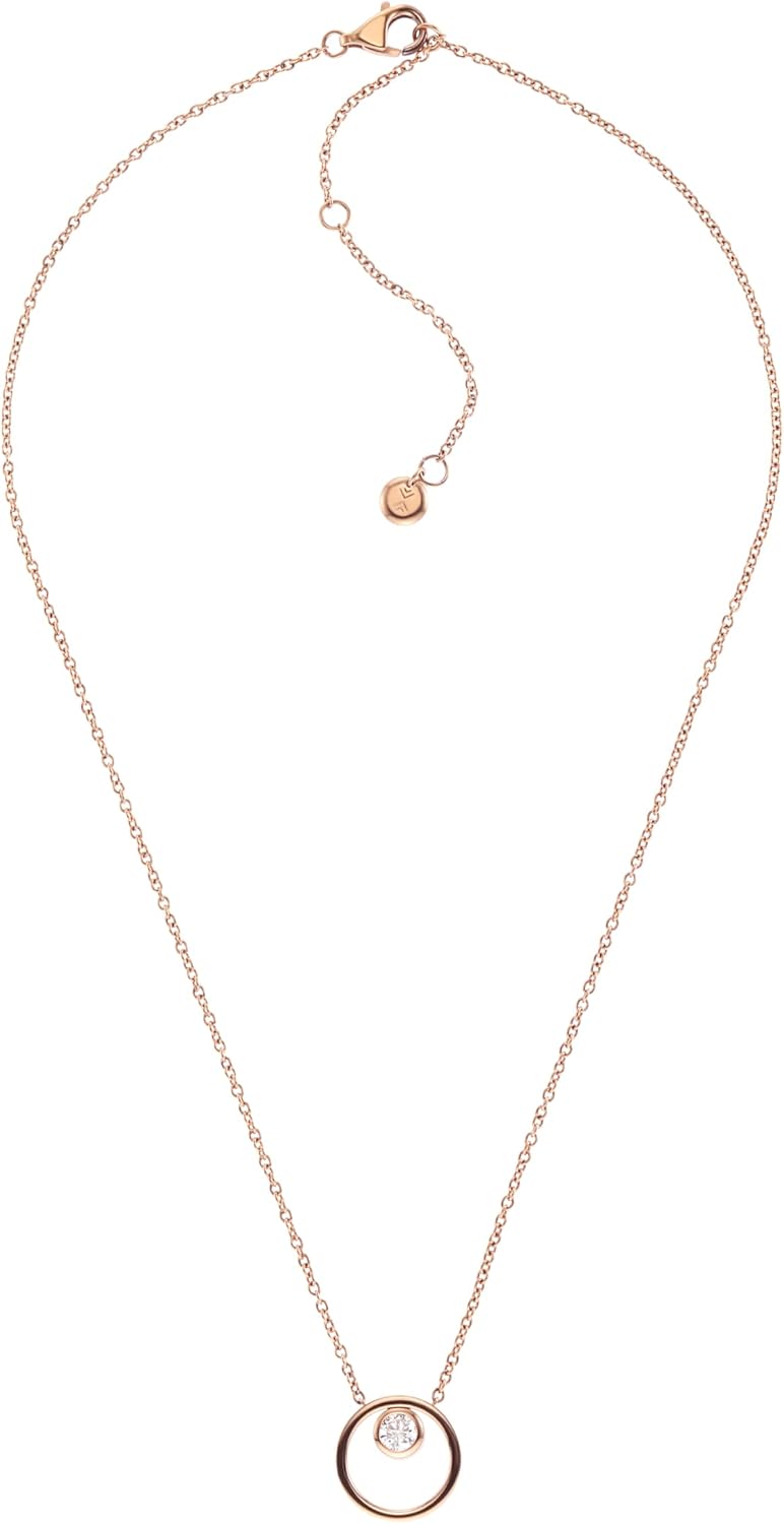 Thumbnail 6 de Skagen Damen Halskette aus Edelstahl mit Karabiner-Verschluss – Anhänger 16x16 mm