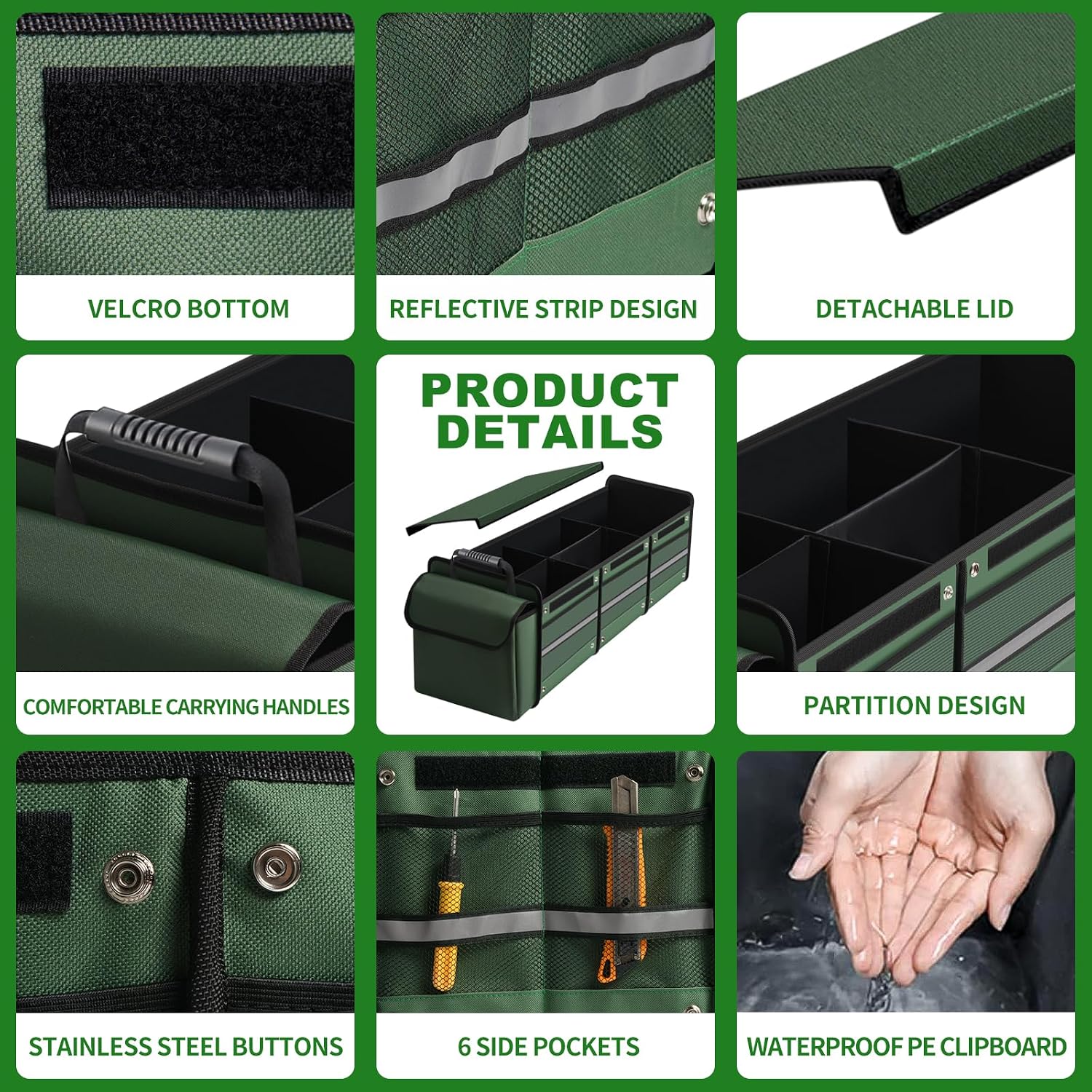 Detalle 2 de Snuopfy 115L Trunk Organizer
