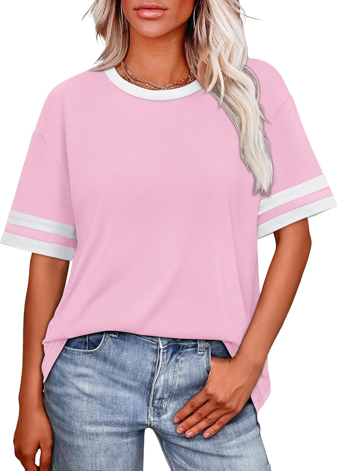 Thumbnail 1 de WIHOLL Color Block T-Shirt 2026