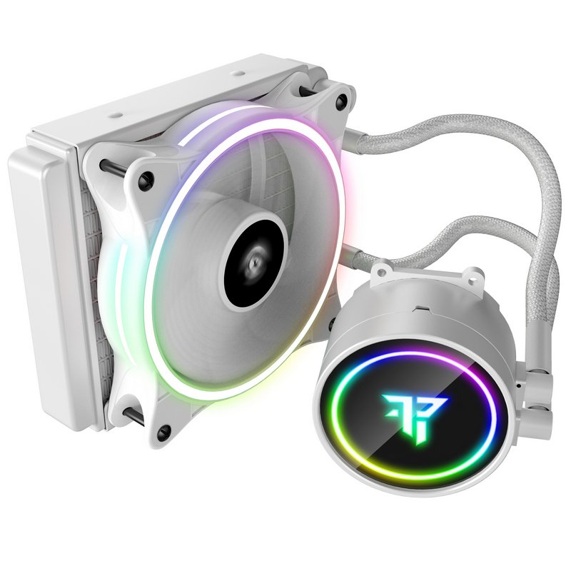 Detalle de Tempest Liquid Cooler 120 RGB Kit refrigeración líquida 120 mm blanco