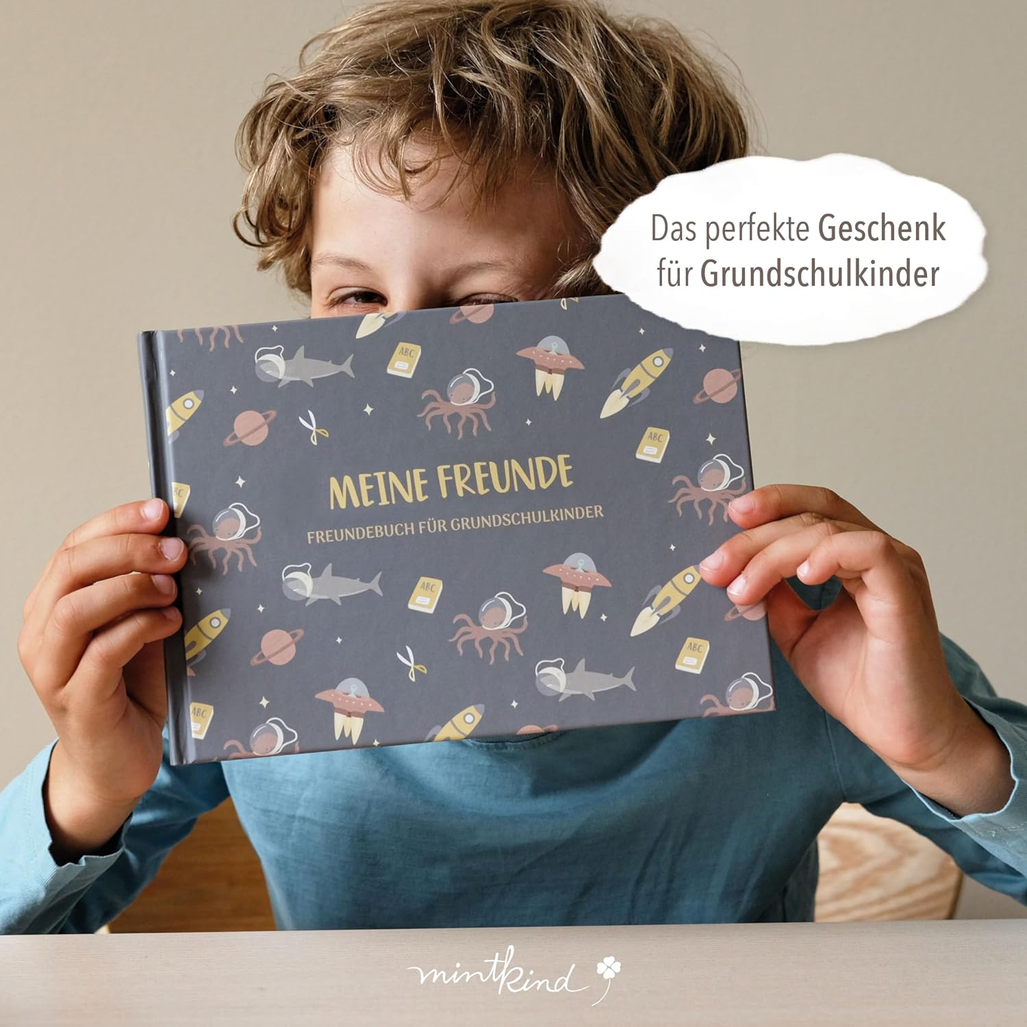 Detalle de mintkind Meine Schulfreunde Freundebuch 21,5x15,5 cm
