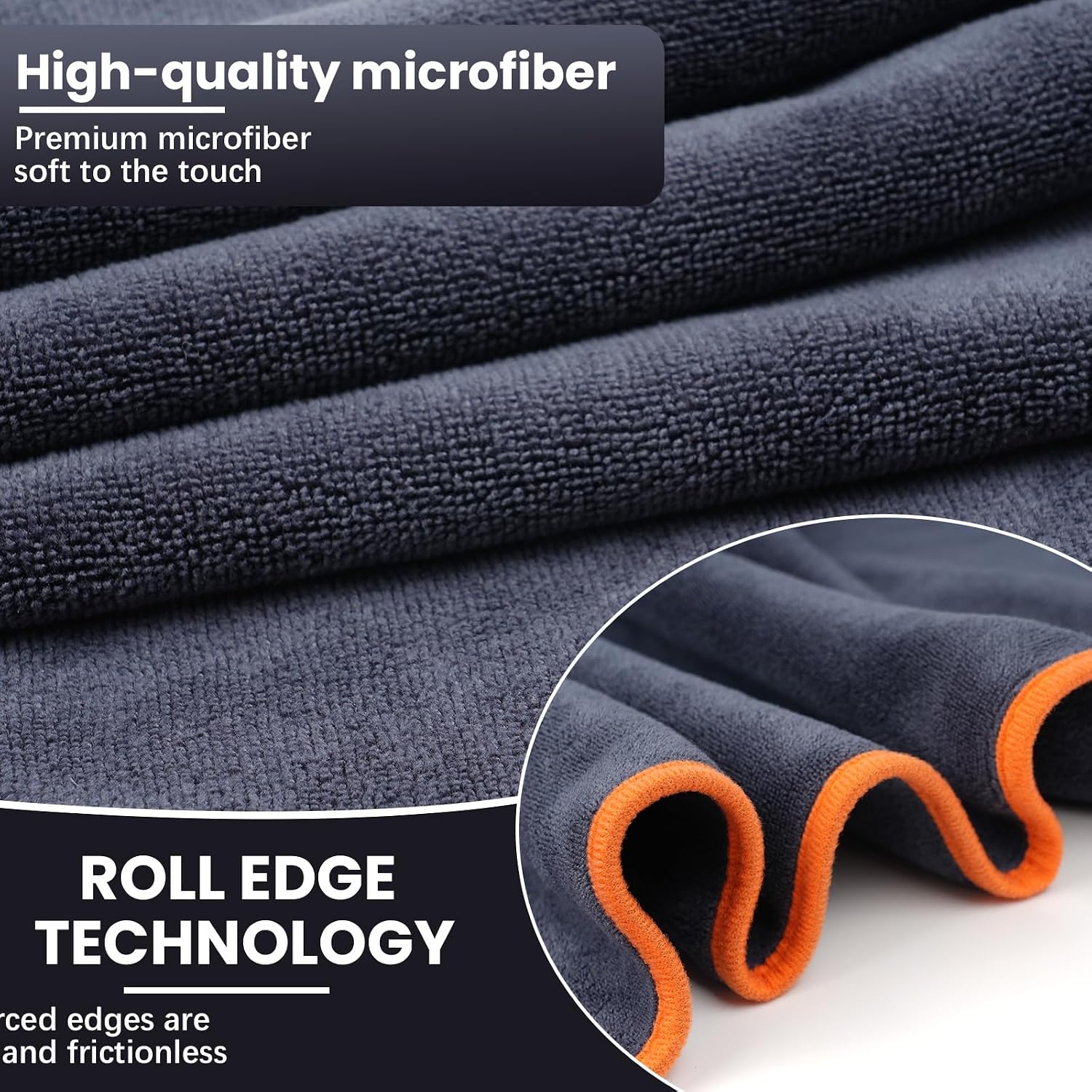 Detalle de Microfibre sports towels 3 Pack 40x80cm