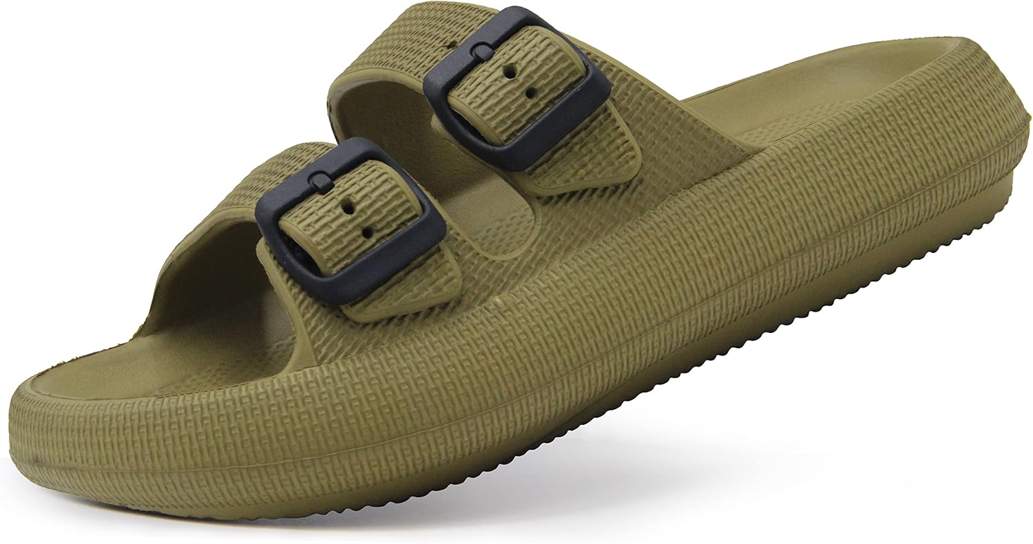 Detalle de Weweya Pillow Slippers Double Buckle 1️⃣️⃣