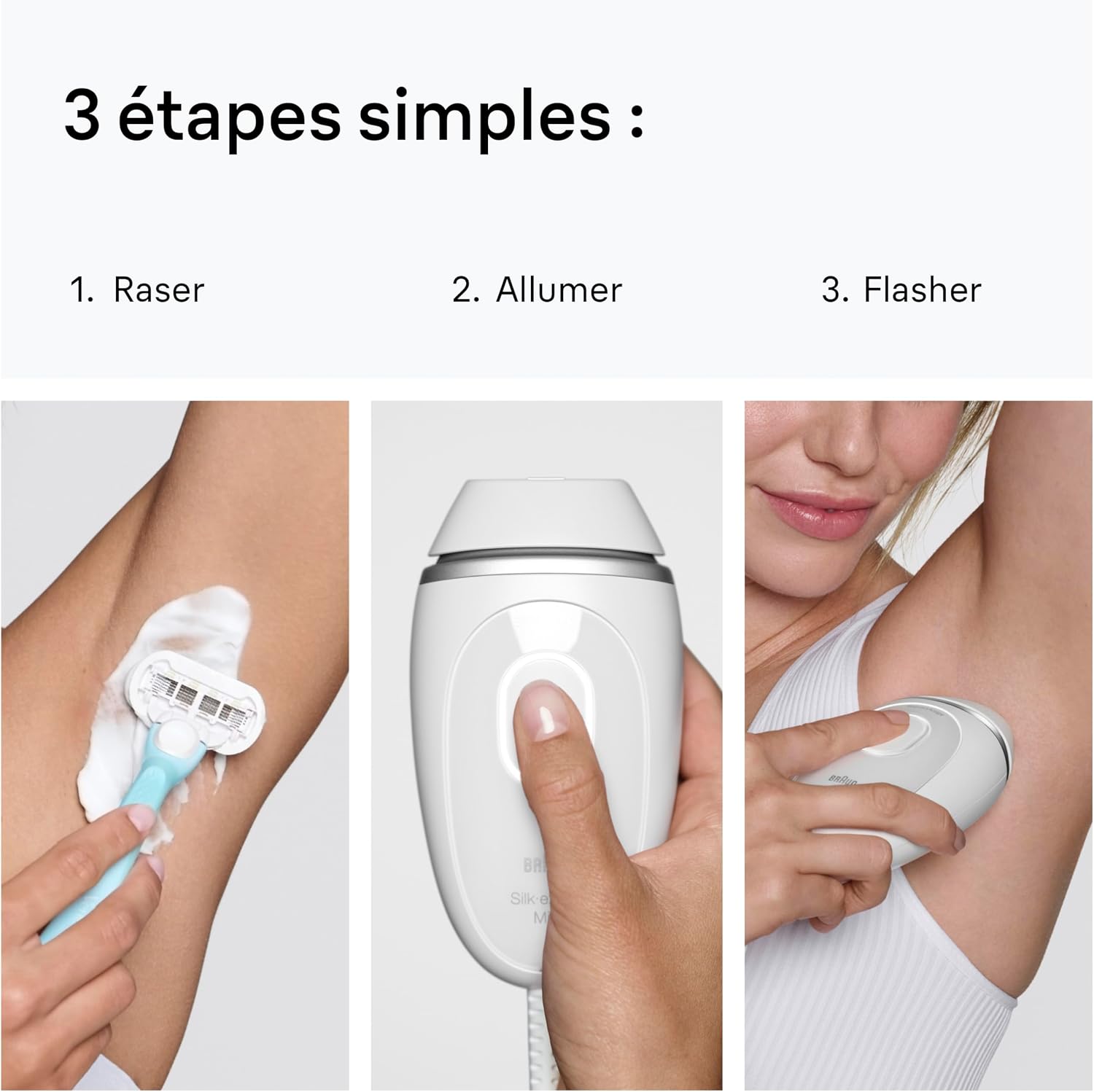 Thumbnail 4 de Braun PL1115 lumiere pulsée Smart Silk