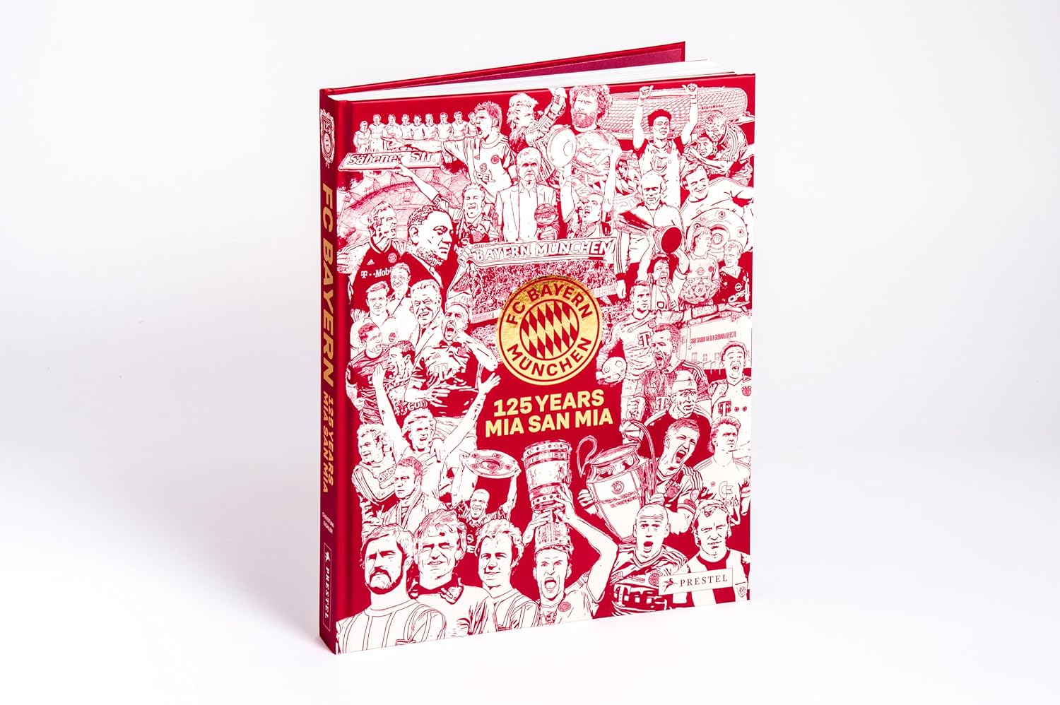 Detalle 2 de FC Bayern Munich 125 Years: Engelstalig boek van 272 pagina’s