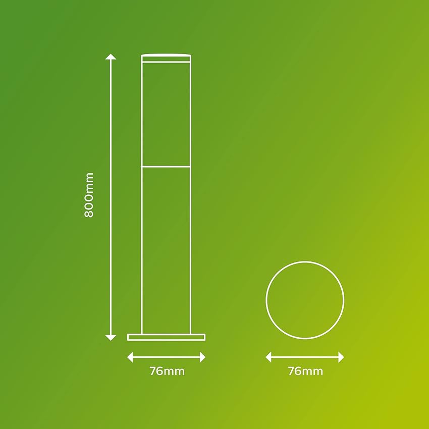 Thumbnail 1 de Philips Potelet Utrecht 20 W Anthracite