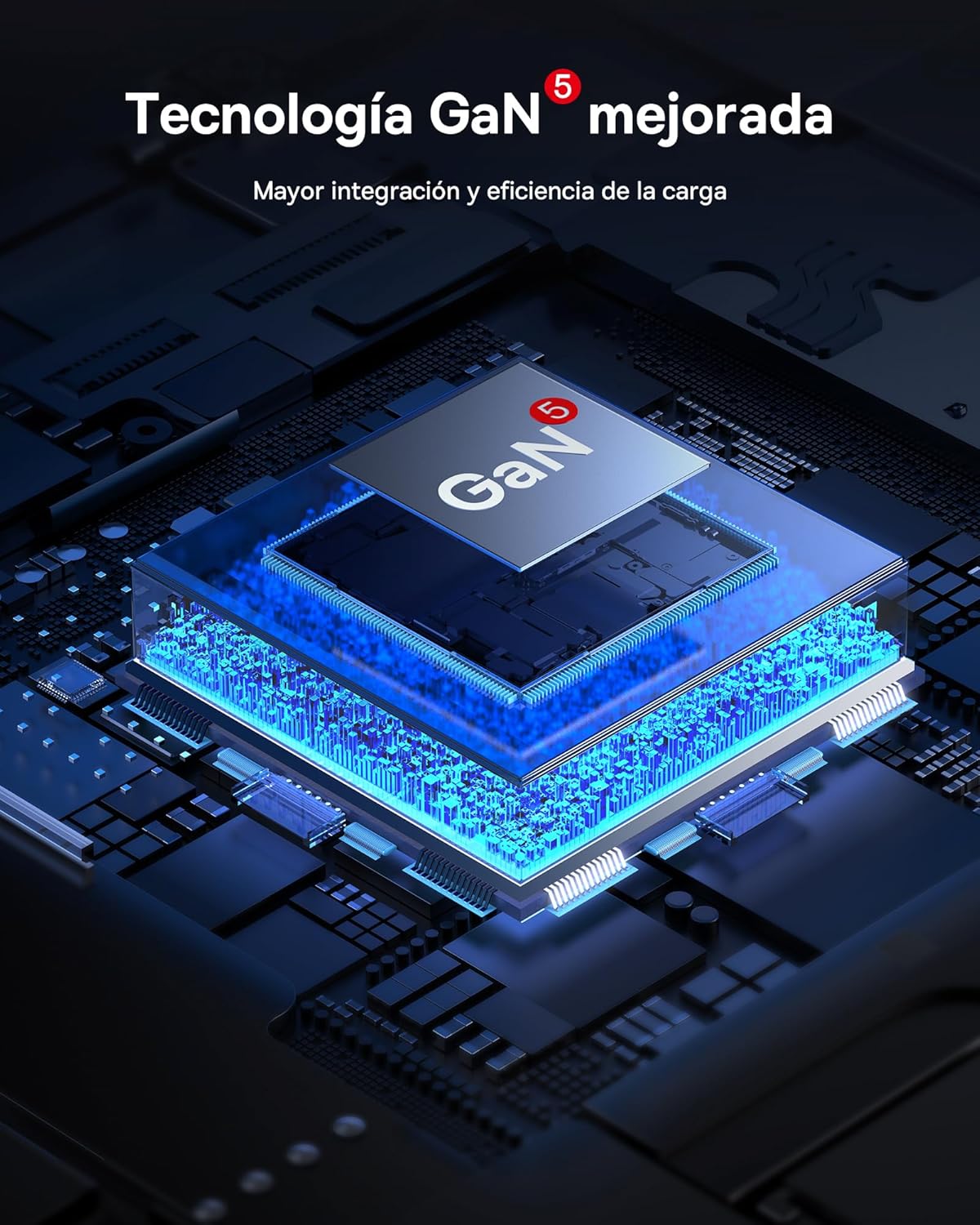 Thumbnail 3 de Baseus - Cargador USB C 65W, 3 Puertos, Rápido ⚡