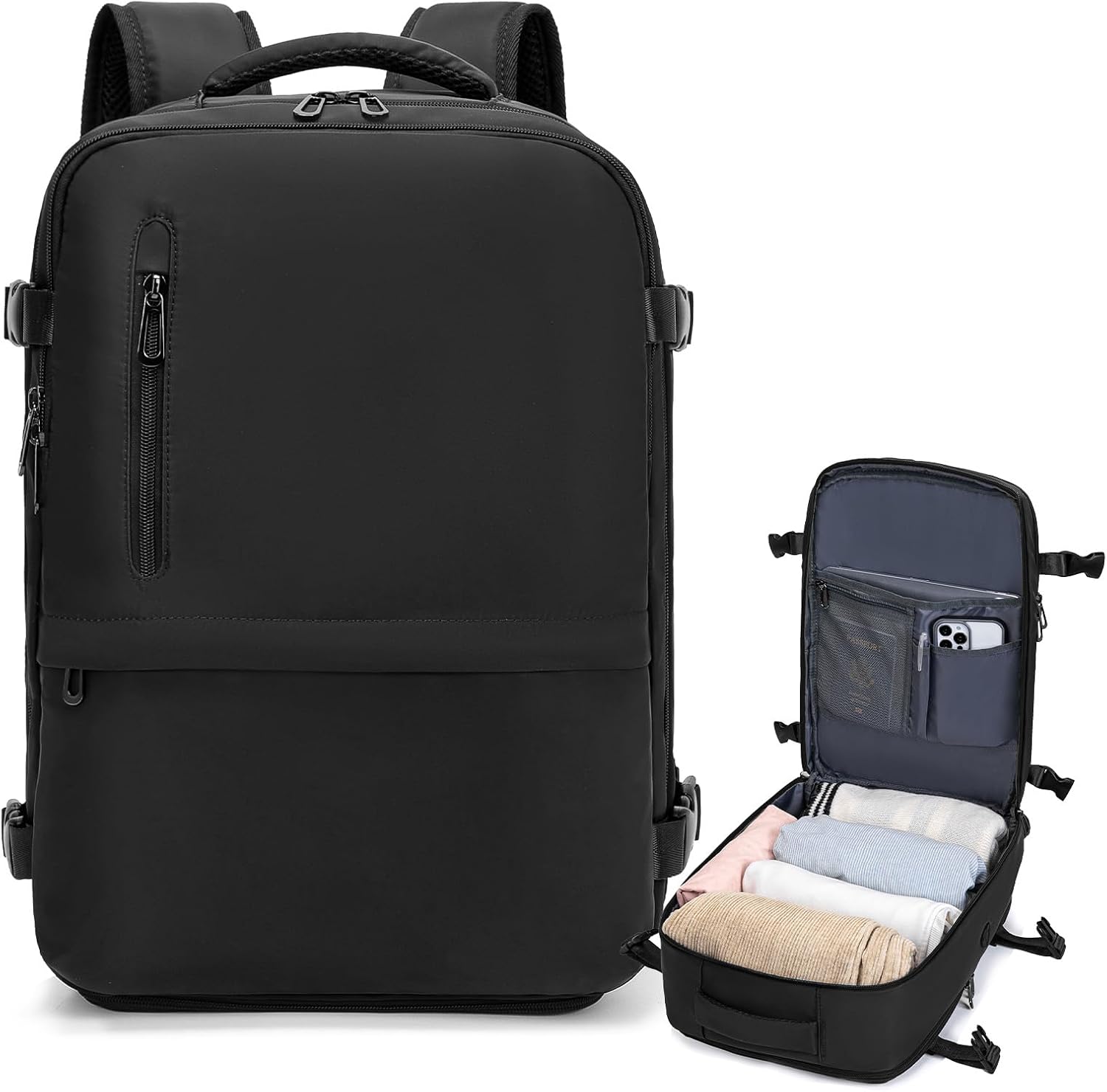 Detalle de Xkdoai Cabin Bag 45x36x20 travel backpack
