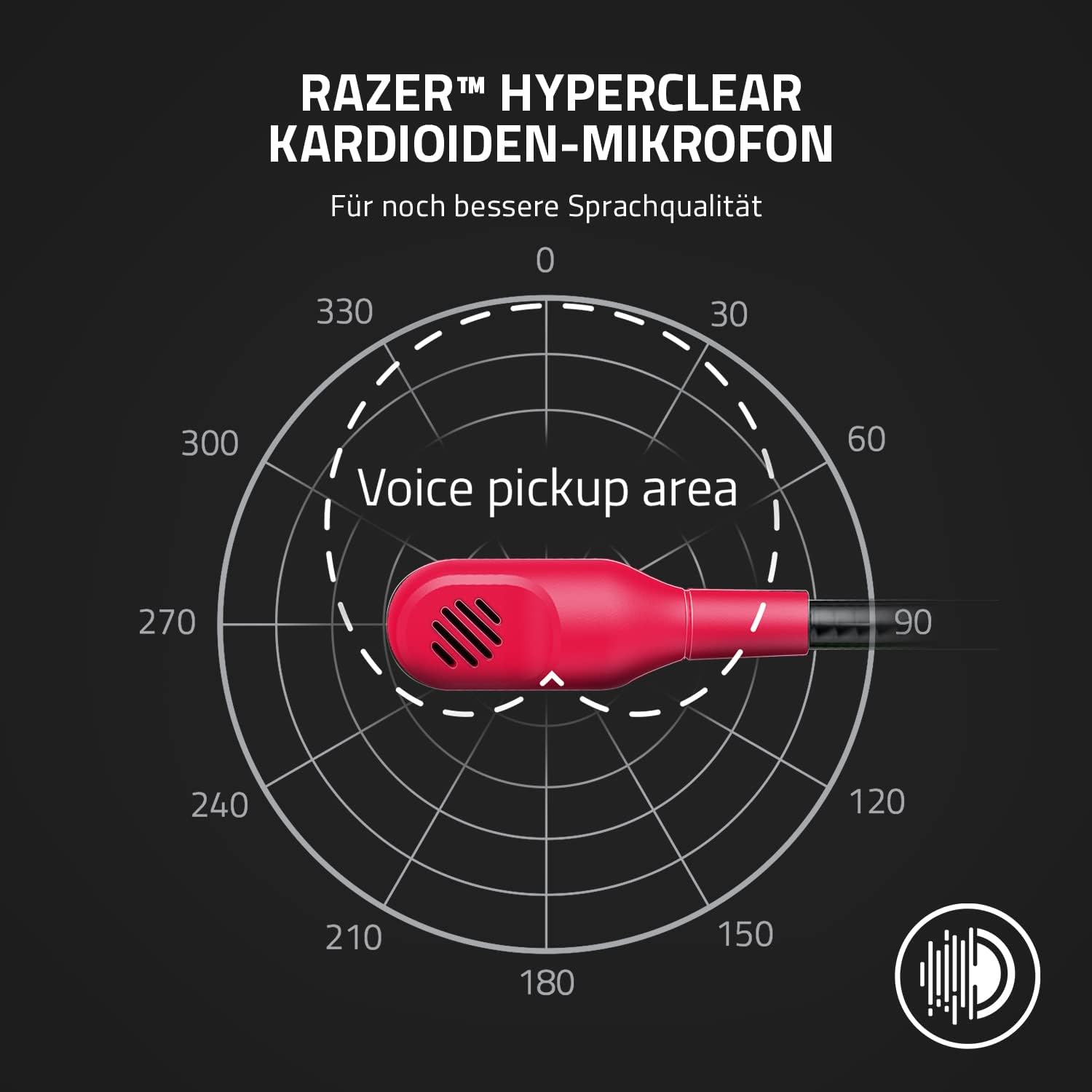 Detalle de Razer Kaira X – kabelgebundene Gaming Kopfhörer für Xbox Series X|S (Rot)