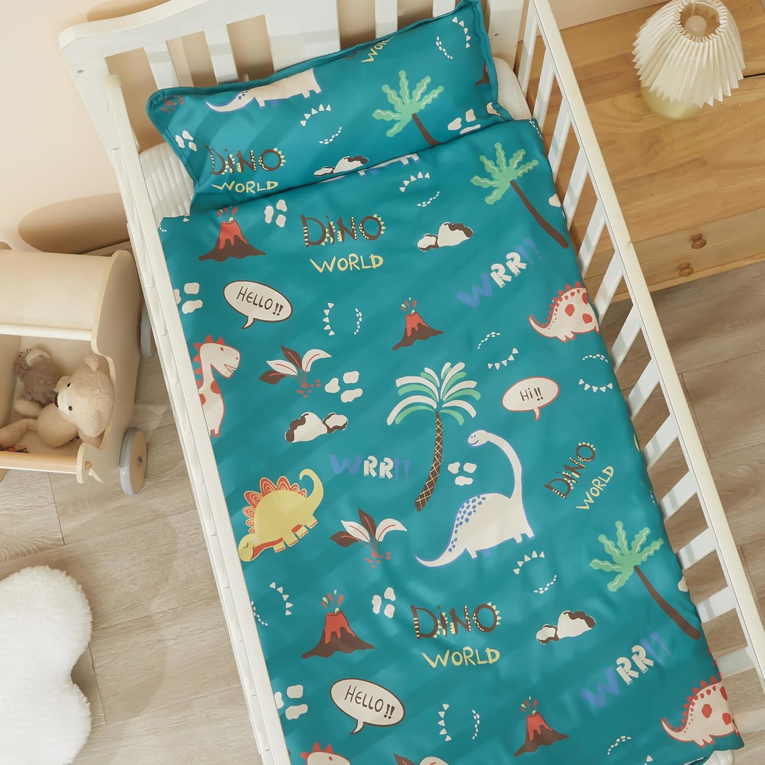 Detalle 2 de Morais Toddler Nap Mat with Pillow and Blanket – 52" x 20