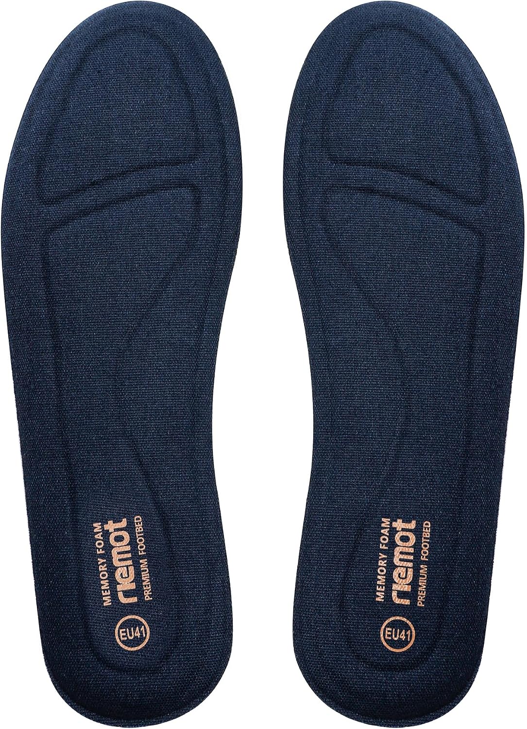 Detalle de Riemot Memory-Foam Einlegesohlen für Damen & Herren – für Sneaker, Stiefel und Sport