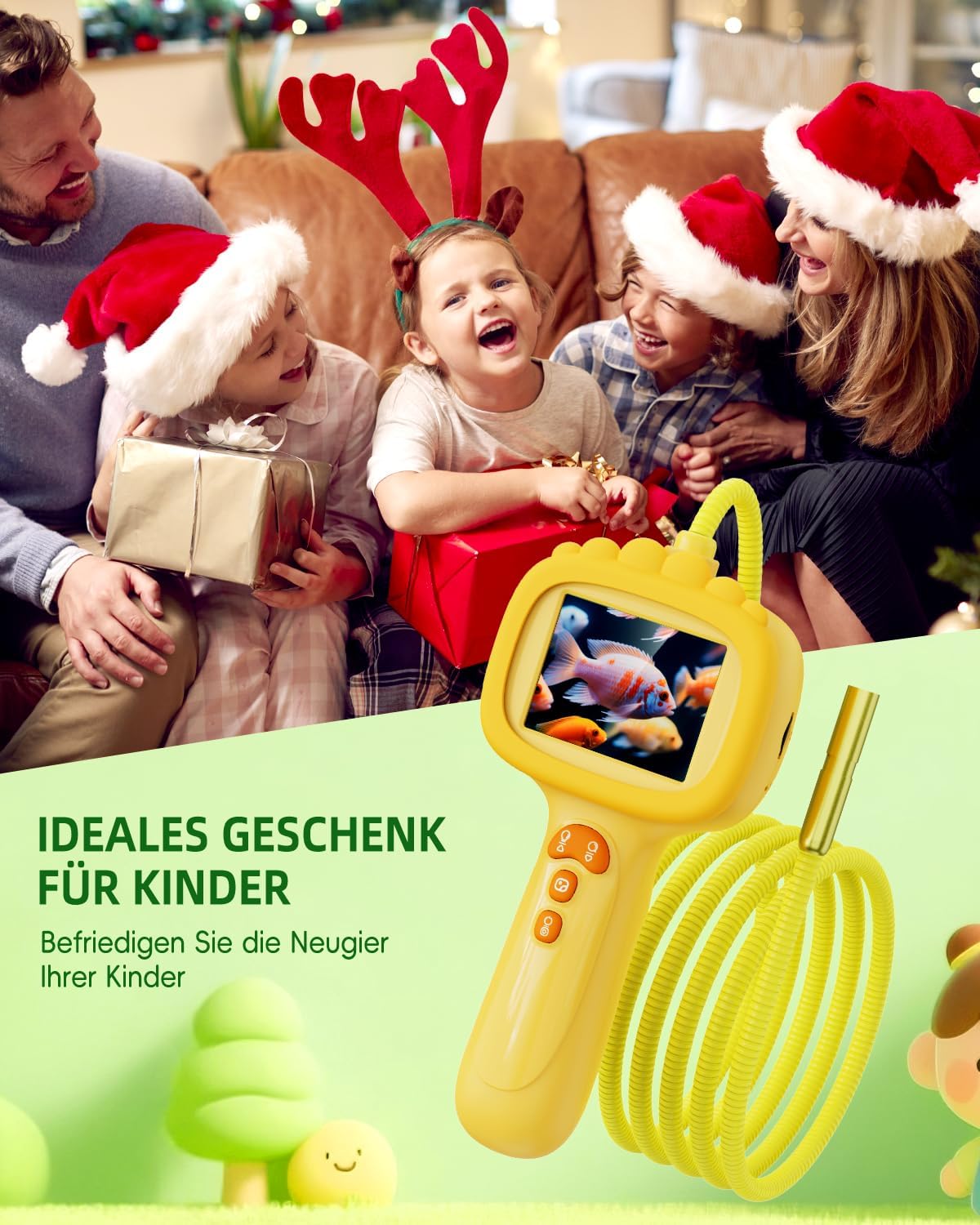 Thumbnail 6 de Ashfly Endoskopkamera Kinder 1080P