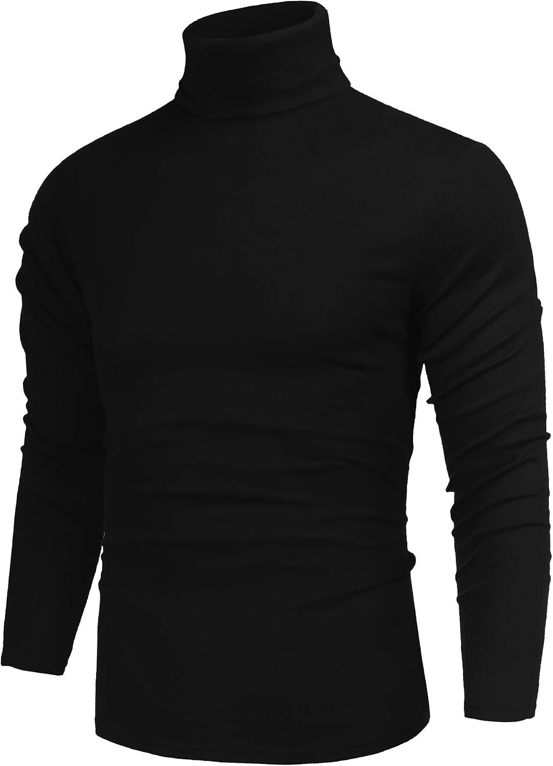Detalle de Poriff Men's Casual Slim Fit Turtleneck Sweater