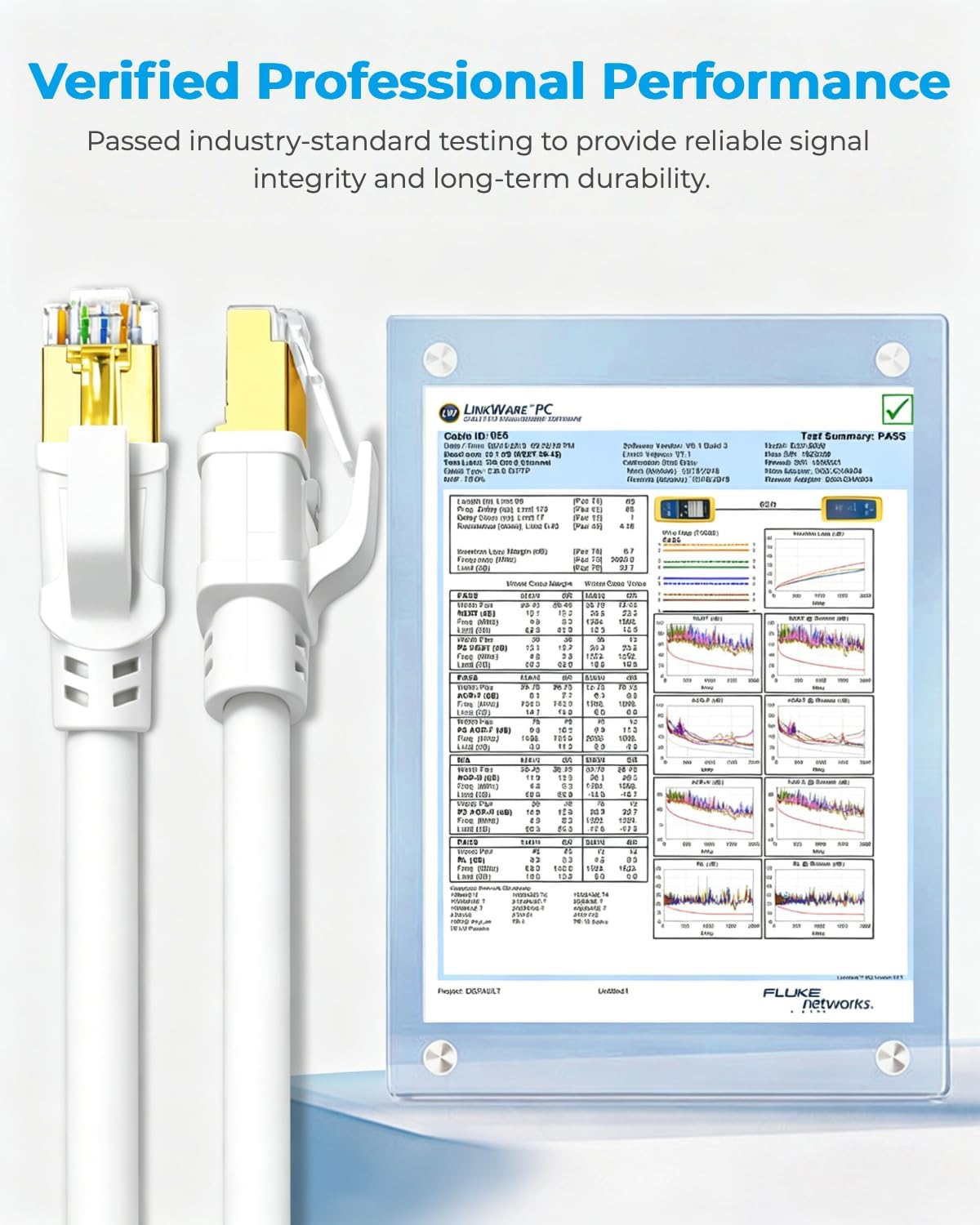 Thumbnail 6 de DDMALL CAT8 Ethernet Cable 15m — 40 Gbps LAN cable