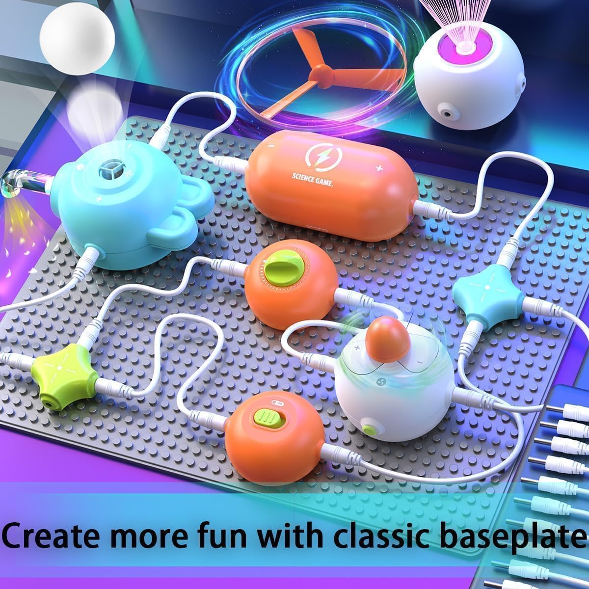 Thumbnail 3 de Kit di circuiti scientifici per bambini 34x25 cm